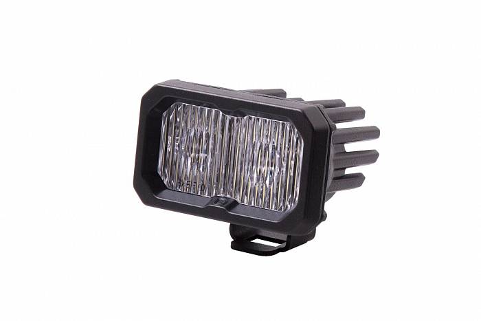 Белый противотуманный LED-модуль SS2 Sport SAE с янтарной подсветкой